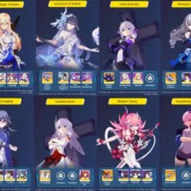 崩壊3rd #f76231344//SEA 88 level, 28 SSS + weapons, Asuna