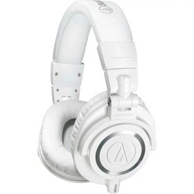 オーディオテクニカ ATH-M50xWH プロフェッショナル モニターヘッドホン 有線 ホワイト