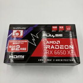 中古 SAPPHIRE PULSE Radeon RX 6650 XT GAMING OC 8GB GDDR6 [PCIExp 8GB] 3280023804 状態： B:良品