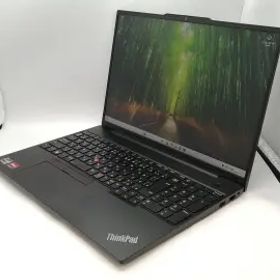 【中古】Lenovo ThinkPad E16 Gen 1 AMD 21JT004DJP ブラック【R5-7430U 16G 512G(SSD) WiFi 16LCD】【府中ル・シーニュ】保証期間１ヶ月