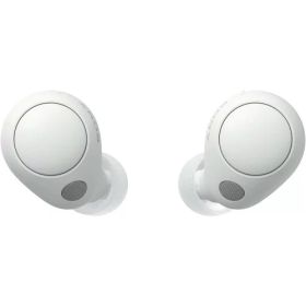 ソニー(SONY) 完全ワイヤレスイヤホン WF-C700N :高性能ノイズキャンセリング搭載/軽量・小型設計/音質アップスケール機能搭載/連続音楽再生時間最長 7.5時間/IPX4防滴性能/急速充電対応/クリアな通話性能/マルチポイント対応 ホワイト WF-C700N WZ