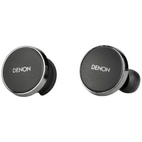 【エントリーで最大2万ポイント当たる｜10/27まで】 Denon｜デノン 完全ワイヤレスイヤホン ブラック AHC15PLBKEM [ワイヤレス(左右分離) /カナル型 /ノイズキャンセリング対応 /Bluetooth対応]