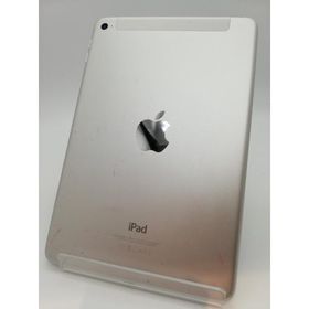 【中古】Apple au 【SIMロックあり】 iPad mini4（2015） 128GB シルバー MK772J/A【イオンモール新利府】保証期間１ヶ月【ランクC】
