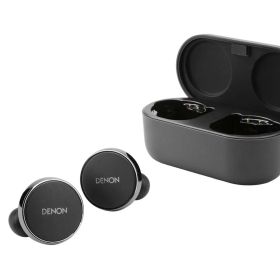 デノン Denon ワイヤレスイヤホン bluetooth PerL Pro AH-C15PL パーソナライズ機能/アダプティブアクティブノイズキャンセリング/マルチポイント対応/ロスレスサウンド/ワイヤレス充電対応/IPX4 防滴/マイク付き ブラック AHC15PLBKEM