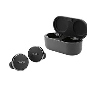 デノン Denon 完全ワイヤレスイヤホン PerL Pro AH-C15PL パーソナライズ機能/アダプティブアクティブノイズキャンセリング/マルチポイント対応/ロスレスサウンド/ワイヤレス充電対応/IPX4 防滴/マイク付き ブラック AHC15P