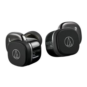 オーディオテクニカ ノイズキャンセリング機能搭載 完全ワイヤレスBluetoothイヤホン（ブラック） ATH-SQ1TW2NC-BK audio-technica