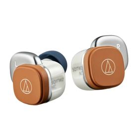 オーディオテクニカ 完全ワイヤレスイヤホン ATH-SQ1TW2NC WCM ホワイトキャメル
