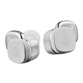 ワイヤレスイヤホン ノイズキャンセリング オーディオテクニカ ATH-SQ1TW2NC GY Bluetooth 防水