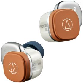 オーディオテクニカ ATH-SQ1TW2NC WCM(E) ノイズキャンセリング ワイヤレスイヤホン Bluetooth 完全ワイヤレス 最大約22.5時間再生 防水 IPX5 ワイヤレス充電対応 マルチポイント 外音取り込み オリジナルステッカー付き
