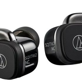 Audio-technica ヘッドホン・イヤホン ATH-SQ1TW2NC-BK[ブラック]