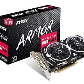 【中古】MSI Radeon RX 570 ARMOR 8G グラフィックスボード VD6851