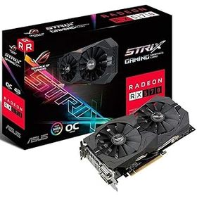 【中古】【39shop】ASUS★グラフィックボード Strixシリーズ AMD Radeon RX570搭載ビデオカード ROG-STRIX-RX570-O4G-GAMING（良い）
