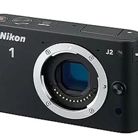 【中古】Nikon ミラーレス一眼 Nikon 1 J2 ボディー ブラック N1J2BK