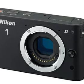 【中古】 Nikon ミラーレス一眼 Nikon 1 J2 ボディー ブラック N1J2BK