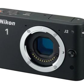 【中古】Nikon ミラーレス一眼 Nikon 1 J2 ボディー ブラック N1J2BK