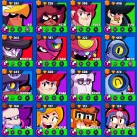 ブロスタ 39 BRAWLERS ❤️ 11.472 🏆