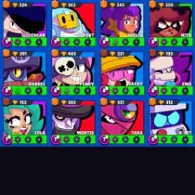 ブロスタ 33 BRAWLERS ❤️ 10.901 🏆