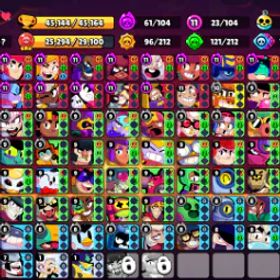 ブロスタ 🏆 55k+ Trophies | 104 Brawlers | 316 Skins🔥