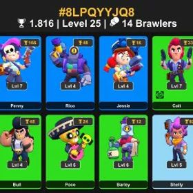ブロスタ SPIKE,🔥1816 TROPHY🥊14 BRAWLERS👑1 EPIC👑IOS/ANDROID📱💠FULL ACCESS⚡INSTANT DELIVERY⚡