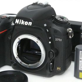 【中古】【並品】ニコン D750 ボディ（センサー清掃済み） CA01-R5876-3V1C Nikon Fマウント フルサイズ 中古