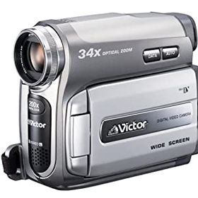 【中古】 JVCケンウッド ビクター Everio エブリオ デジタルビデオカメラ MiniDVテープ GR-D750