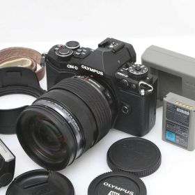 【中古】【並品】オリンパス OLYMPUS OM-D E-M5 Mark II 12-40mm F2.8 レンズキット CA01-D750-4B4B マイクロフォーサーズ 5軸手ブレ補正 EVF 標準ズーム レンズ付き セット 中古