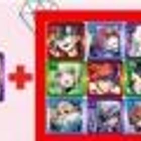 モンスト エル+ルシファー+オーブ4200-4300+赤枠キャラ ランダム5～12体+★5/6キャラ合計130