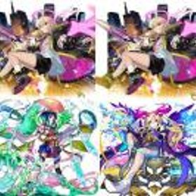 モンスト エル×2+ルシファー+ヤクモ+オーブ4100-4200個+限定キャラ25-35体+5★/6★130