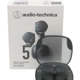 【audio-technica】オーディオテクニカ『完全ワイヤレスイヤホン / SOLID BASS / ブラック』ATH-CKS50TW2 BK 2024年10月発売 音響機器 1週間保証【中古】