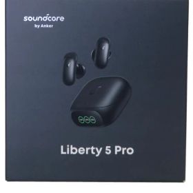 【Anker】【未使用品】アンカー『完全ワイヤレスイヤホン / Soundcore Liberty 5 Pro / ミッドナイトブラック』D1203N11 2026年発売 音響機器 1週間保証【中古】