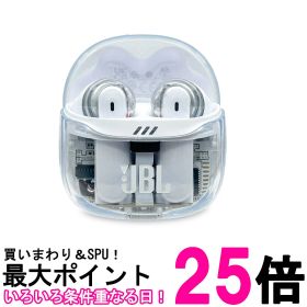 JBL JBLTFLEX2GWHT ホワイト Tune Flex 2 ワイヤレスイヤホン マルチポイント対応 ハイブリッドノイズキャンセリング 送料無料 【SK04726】