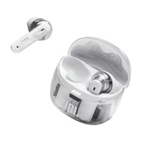 【長期5年保証付】JBL ジェイ ビー エル JBL Tune Flex 2 Ghost Edition ホワイト 完全ワイヤレスイヤホン スケルトンモデル JBLTFLEX2GWHT