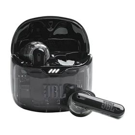 【中古】 JBL TUNE FLEX GHOST ワイヤレスイヤホン bluetooth 2ウェイ装着/ノイズキャンセリング/IPX4/ブラック/JBLTFLEXGBLK