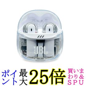 JBL JBLTFLEX2GWHT ホワイト Tune Flex 2 ワイヤレスイヤホン マルチポイント対応 ハイブリッドノイズキャンセリング 送料無料