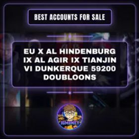 World of Warships EU X AL HINDENBURG IX AL AGIR IX TIANJIN VI DUNKERQUE 59200 DOUBLOONS