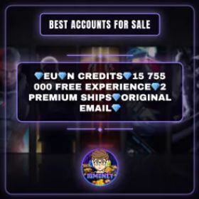 World of Warships 💎EU💎N CREDITS💎15 755 000 FREE EXPERIENCE💎2 PREMIUM SHIPS💎ORIGINAL EMAIL💎