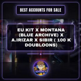 World of Warships EU KIT X 𝐁𝐀 MONTANA (BLUE ARCHIVE) X A.IRIZAR X SIBIR (➨100 K DOUBLOONS)