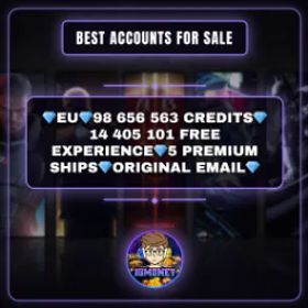 World of Warships 💎EU💎98 656 563 CREDITS💎14 405 101 FREE EXPERIENCE💎5 PREMIUM SHIPS💎ORIGINAL EMAIL💎
