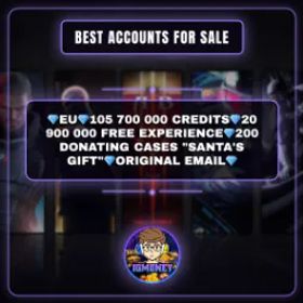 World of Warships 💎EU💎105 700 000 CREDITS💎20 900 000 FREE EXPERIENCE💎200 DONATING CASES "SANTA'S GIFT"💎ORIGINAL EMAIL💎