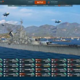 World of Warships World of Warships account from experienced player