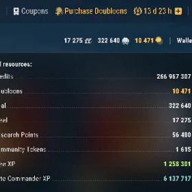 World of Warships Full access [WOWS ASIA-WG] TOTAL: 219 | XI: 2 | X: 63 | IX: 31 | VIII: 44 | PREM: 91
