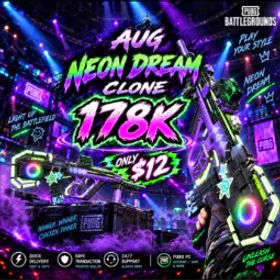 ピーユービージー バトルグラウンズ [Steam] AUG NEON CLONE - GOOD PRICE - CHEAP
