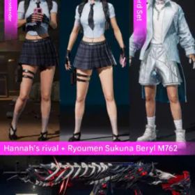 ピーユービージー バトルグラウンズ Lv.5 Sukuna Beryl M762 🌌 Cosmic Force Kar98k (Yellow & White Variant) 💀 Ride or Die M249 🌑 Shadow Lord MK12