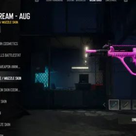 ピーユービージー バトルグラウンズ PUBG PLUS 💎[PROGRESSIVE] Neon Dream - AUG - 4 lvl + Purple CHROMO + Cosmic Caliber - Kar98k 💎 First mail 💎 Many skins 💎Nick name Change Coupon 💎