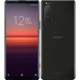 【中古】【安心保証】 Xperia 5 II SOG02[128GB] au ブラック