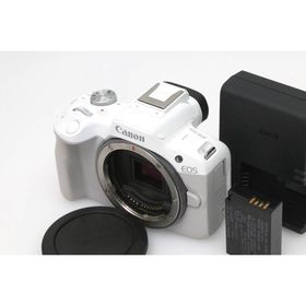 【全額返金保証】美品｜キヤノン EOS R50 ボディ [ホワイト] CA01-D844-3U4B