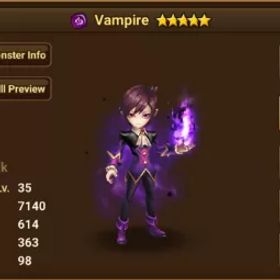 サマナーズウォー {Global}Dark Vampire+Teshar+Rica*L&D Scroll*48+,(11+12) Year Scroll*730+,All Attribute Scroll*15+,Mystical Scroll*700+|Real Scroll Count • No Ranges|