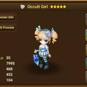 サマナーズウォー {Europe}Light Occult Girl+Teshar+Rica*L&D Scroll*48+,(11+12) Year Scroll*780+,All Attribute Scroll*15+,Mystical Scroll*700+|Real Scroll Count • No Ranges|