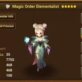サマナーズウォー {Global}Light Magic Order Elementalist+Rica+Teshar*L&D Scroll*48+,(11+12) Year Scroll*780+,All Attribute Scroll*15+|Real Scroll Count • No Ranges|
