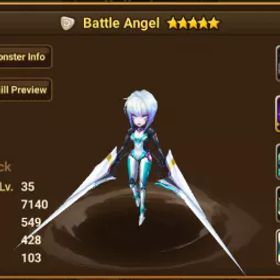 サマナーズウォー {Global}Light Battle Angel+Teshar+Rica*L&D Scroll*48+,(11+12) Year Scroll*780+,All Attribute Scroll*15+,Mystical Scroll*700+|Real Scroll Count • No Ranges|